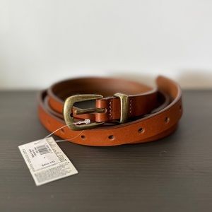 Banana Republic Cognac Leather Belt -NWT